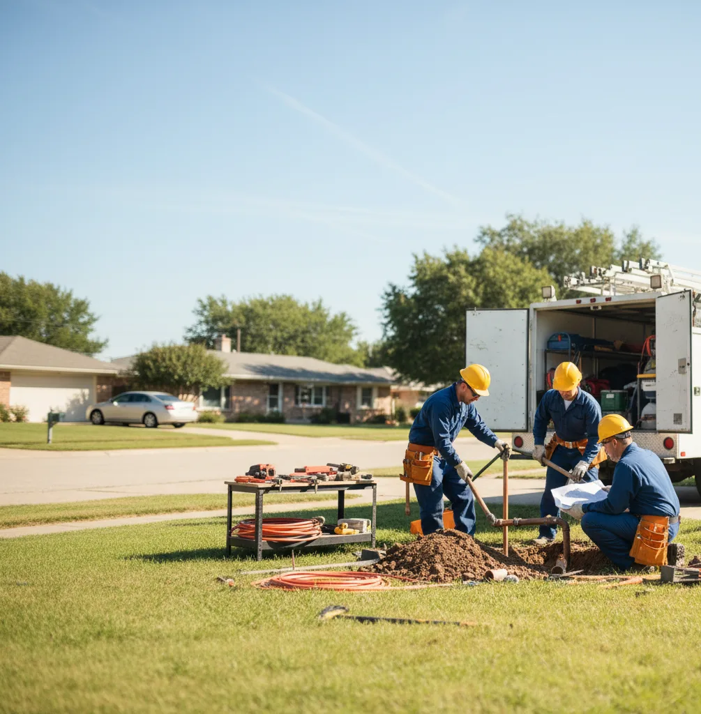 Sewer Line Repair in Liberty Hill, TX